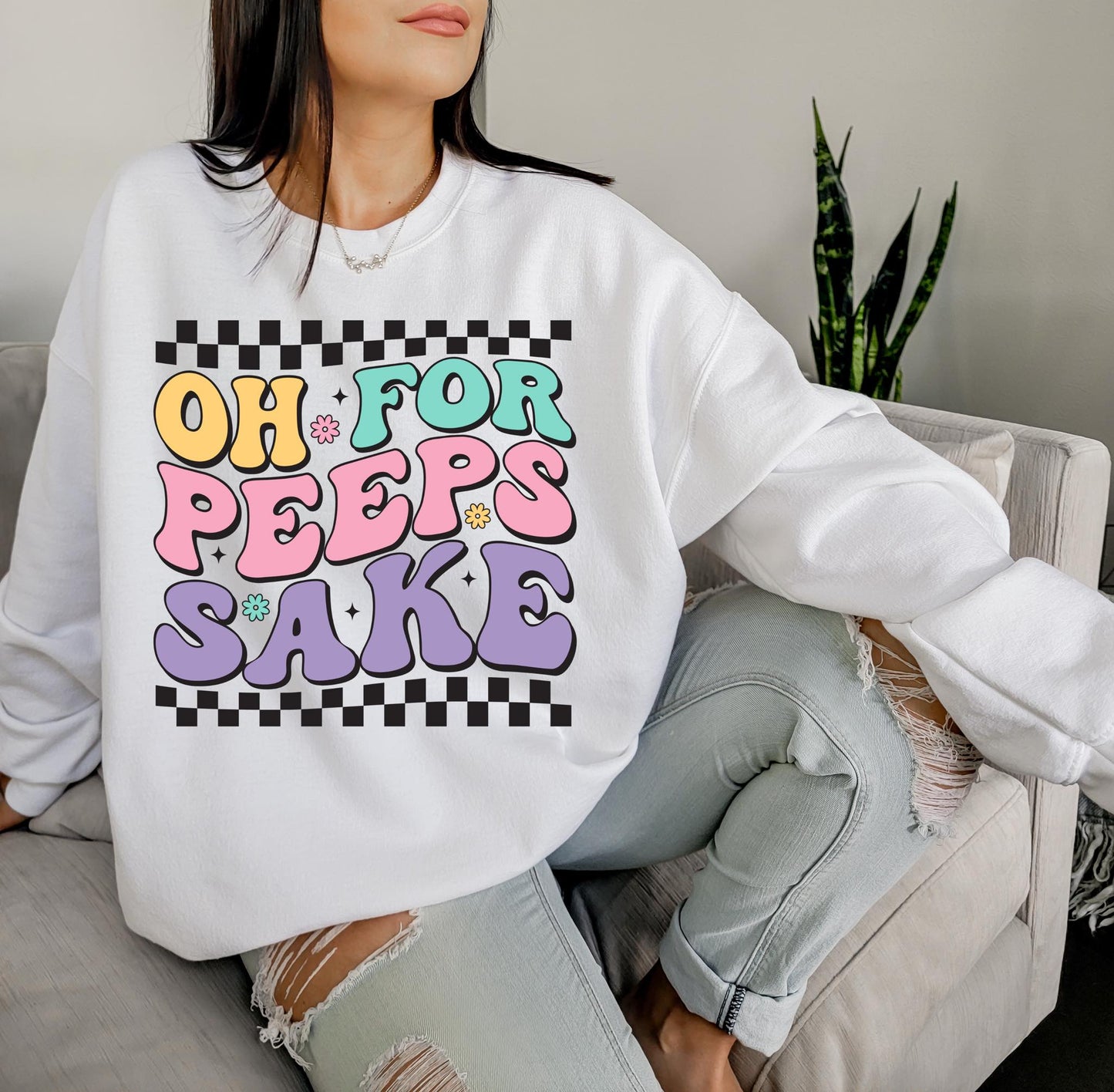 Oh for peeps sake tee & sweatshirt