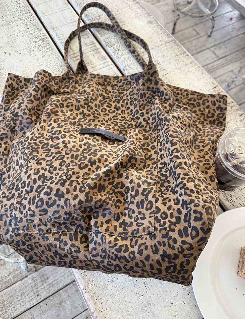 Wild & Chic Leopard Print Tote