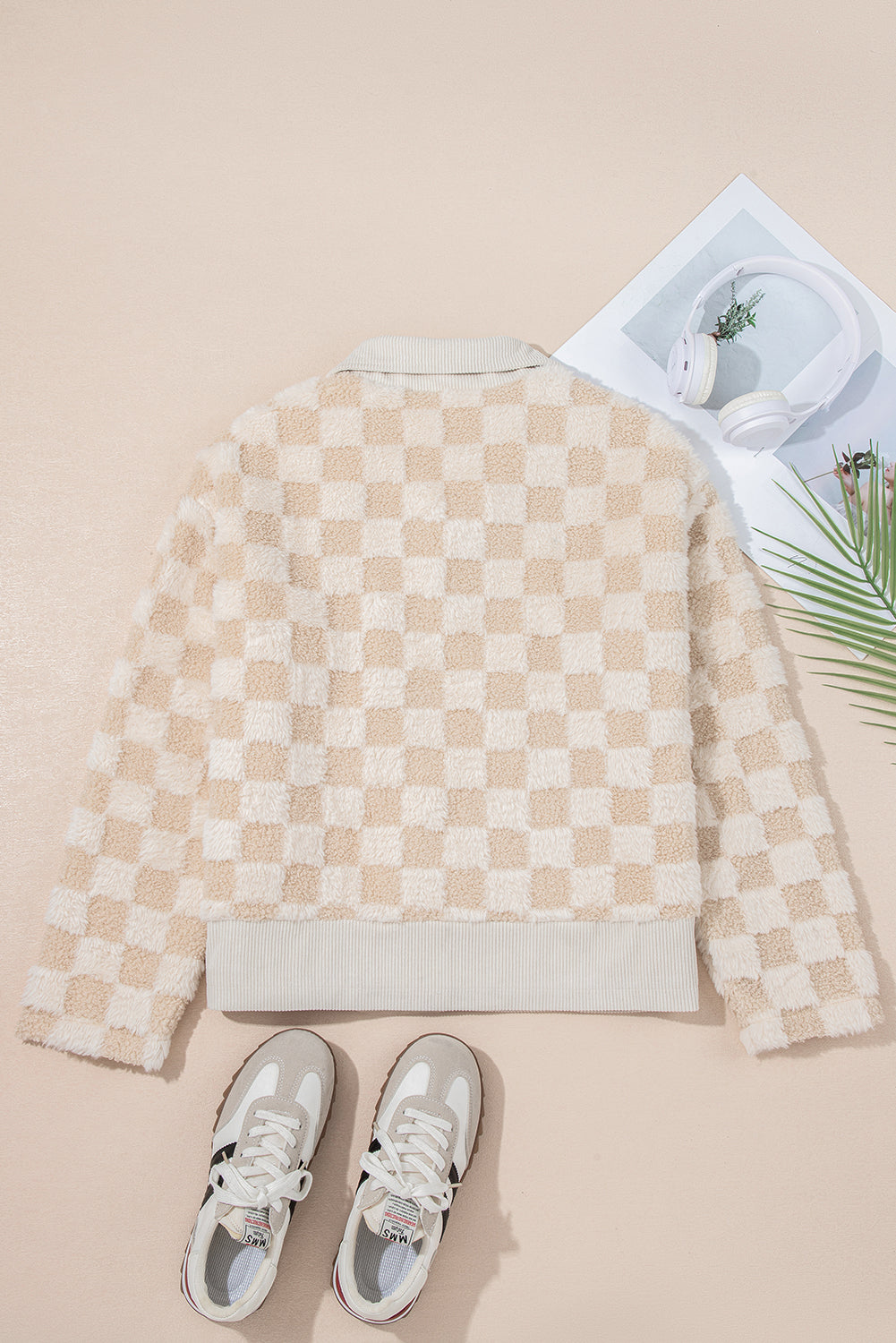 Khaki Sherpa Corduroy Jacket September.