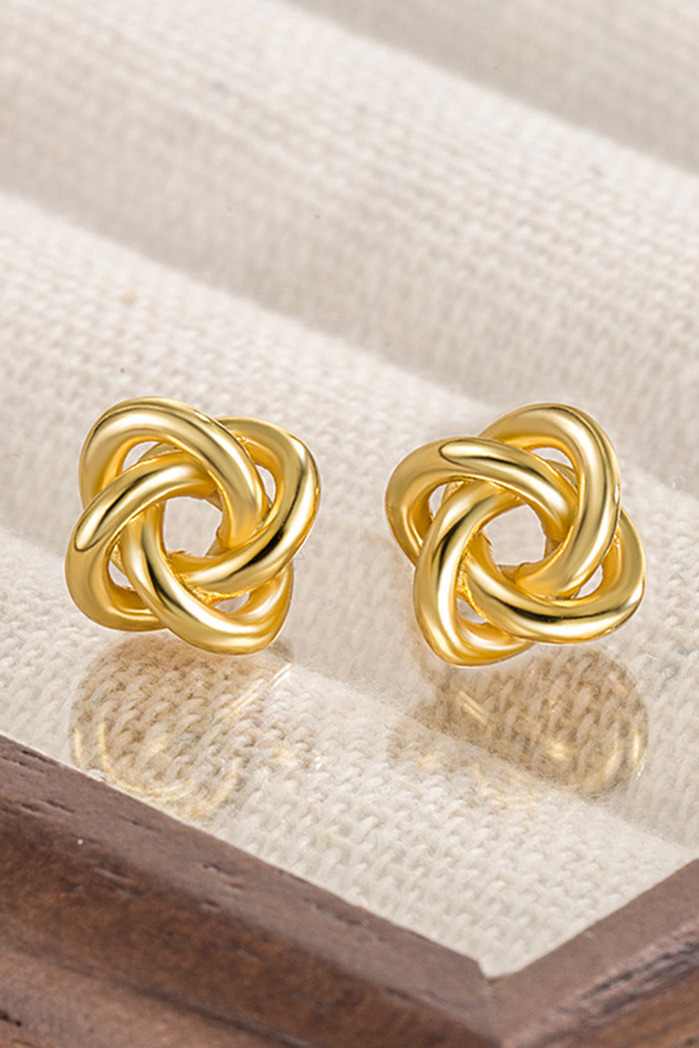 Gold Knot Earrings RTS