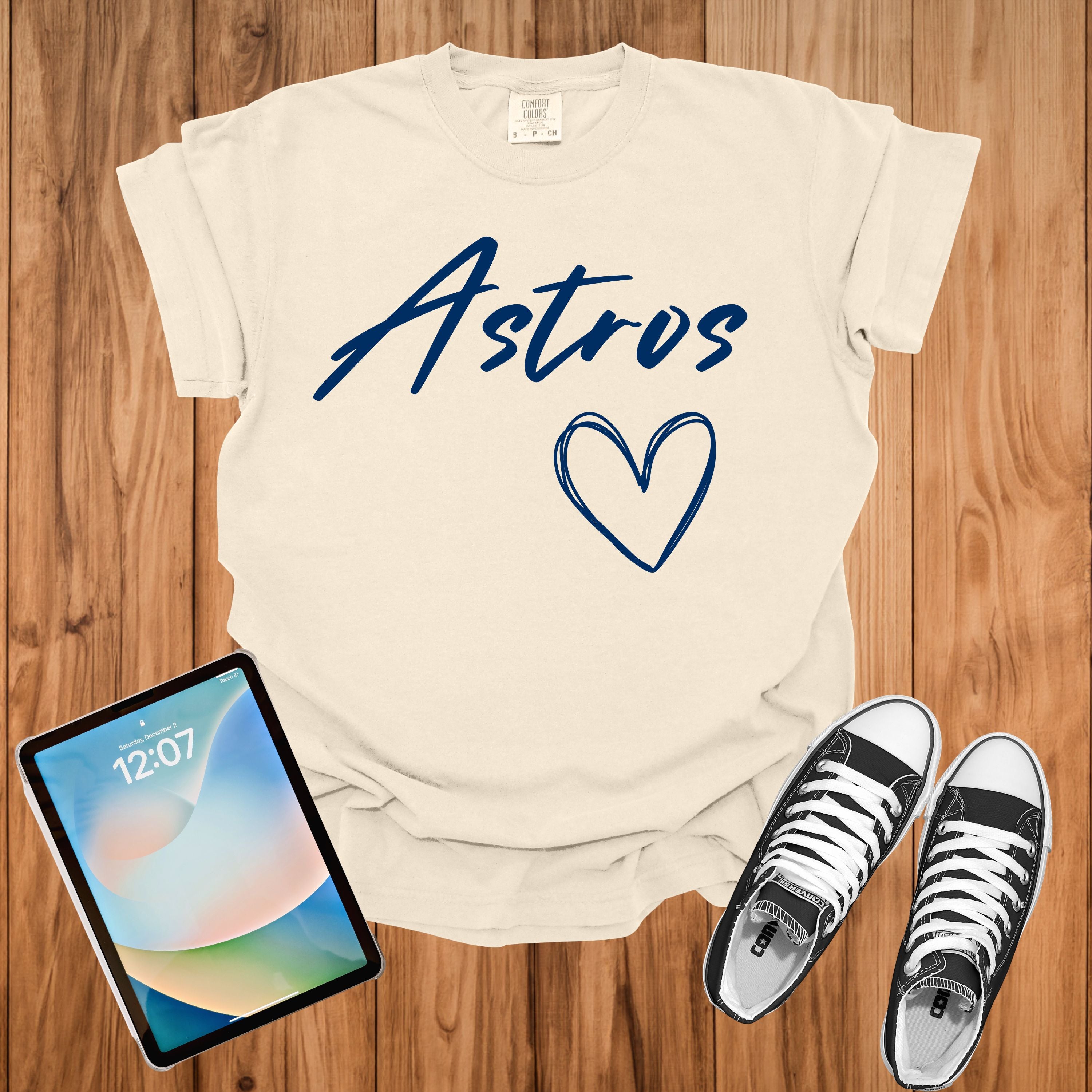 Astros Heart - Blue