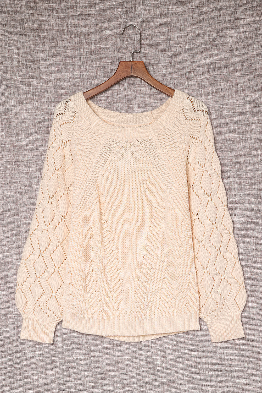 Hollow Puff Sweater RTS