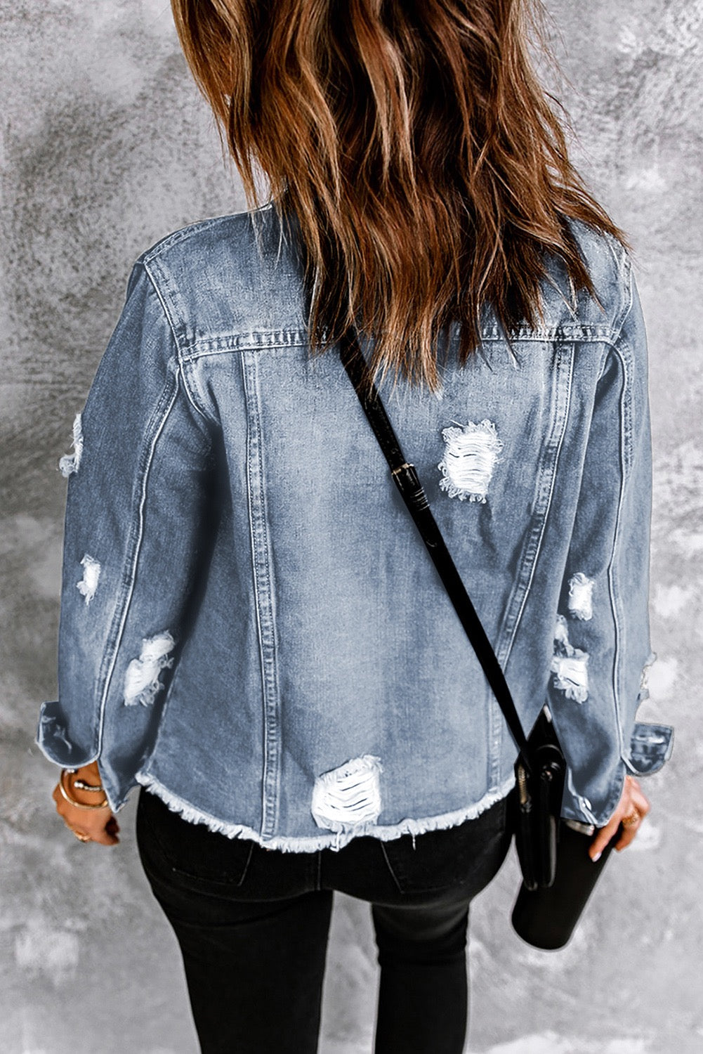 Raw Hem Denim Jacket RTS