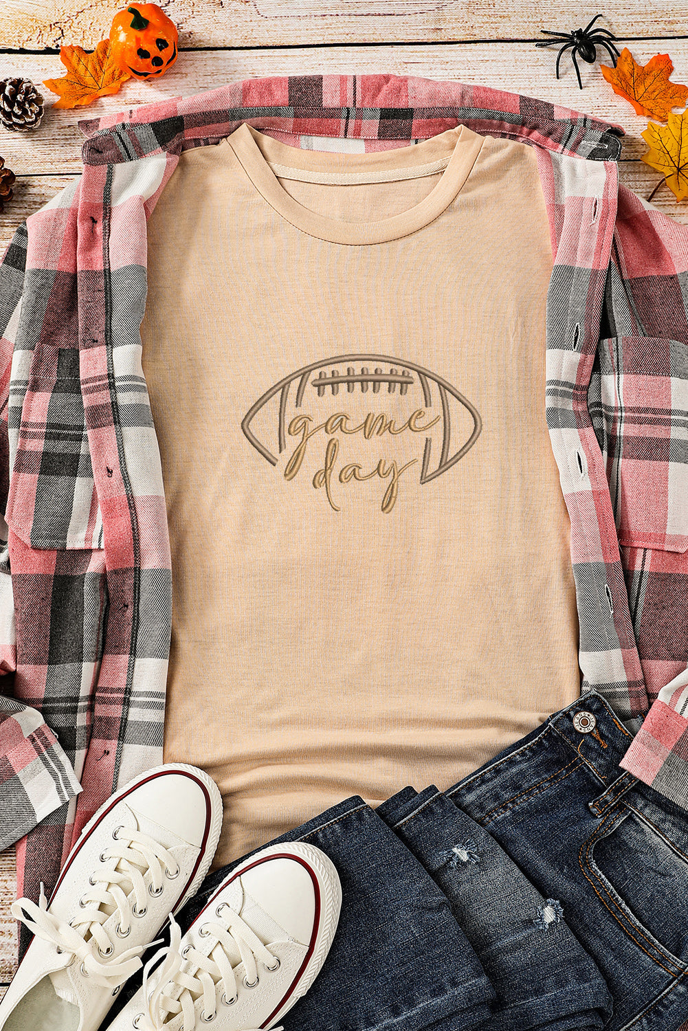 Khaki Game Day T Shirt RTS