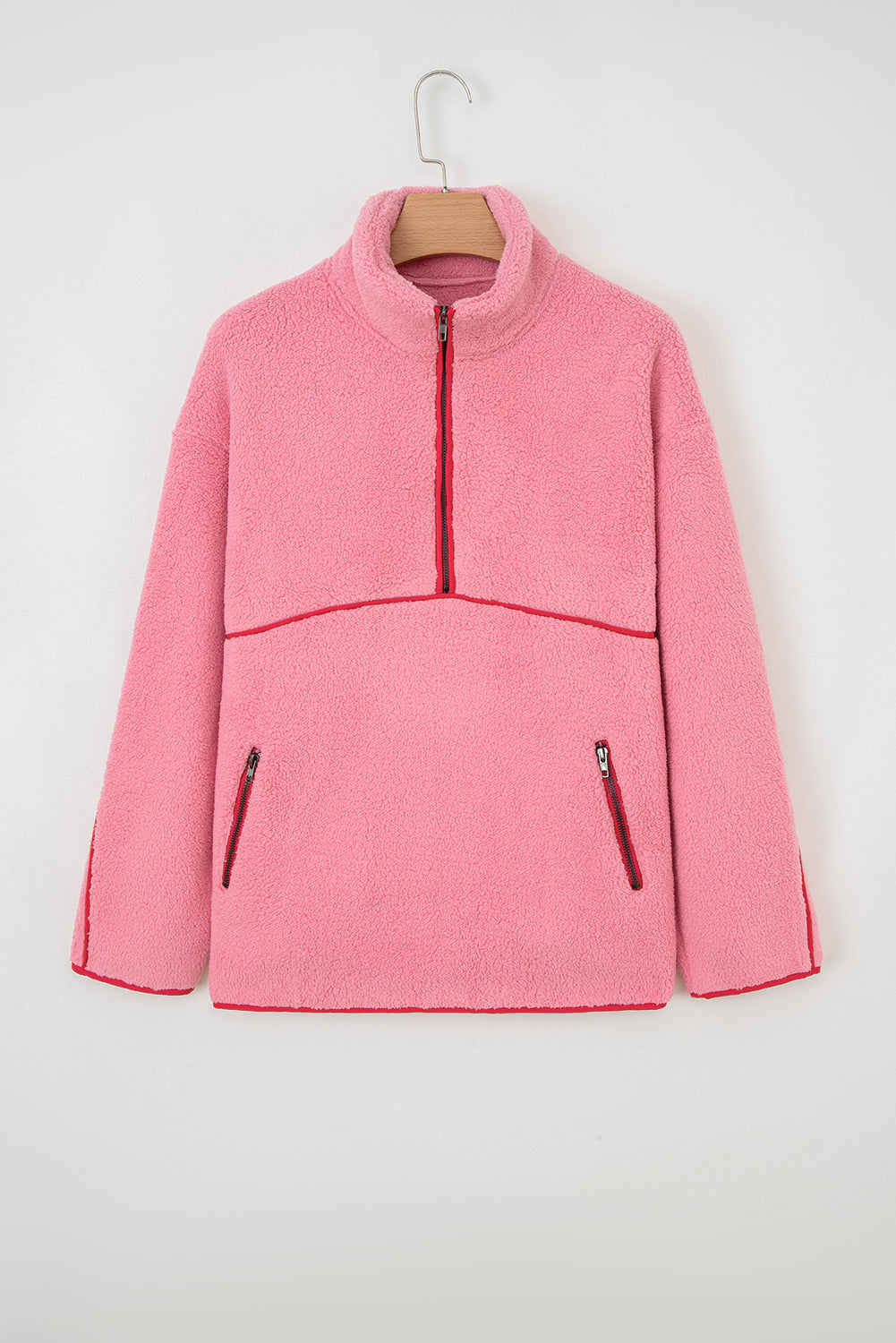 Pink Sherpa Sweatshirt September.