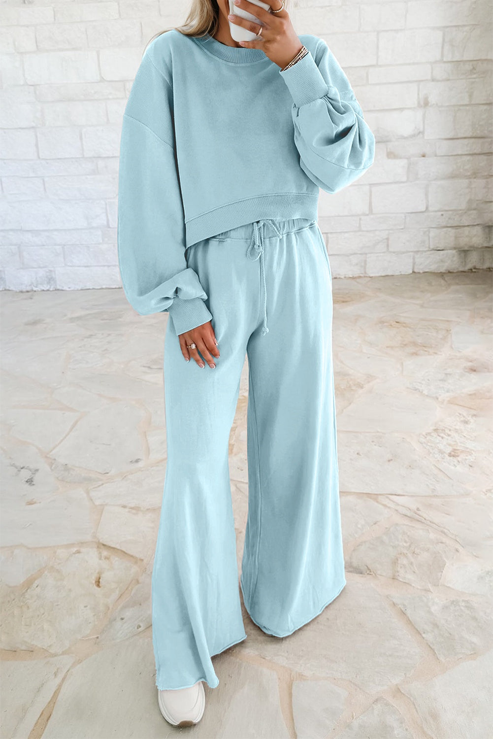 Pullover Wide Leg Set August.