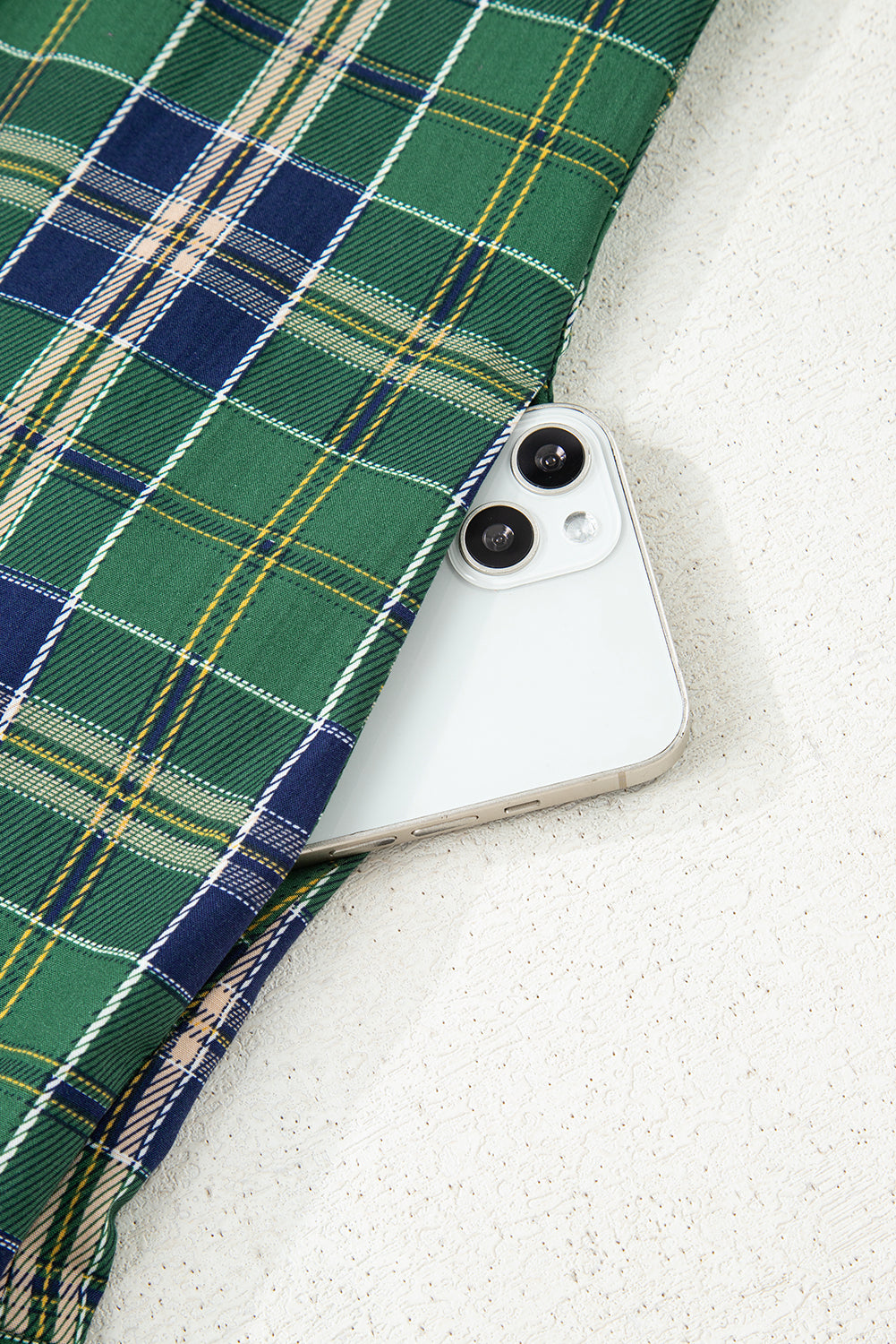 Green Plaid Frilly Dress September.